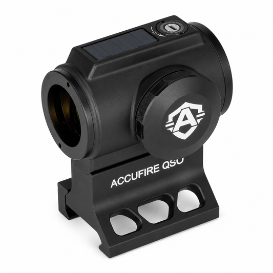 AZV QSO-S Solar Red Dot Sight for Rifle