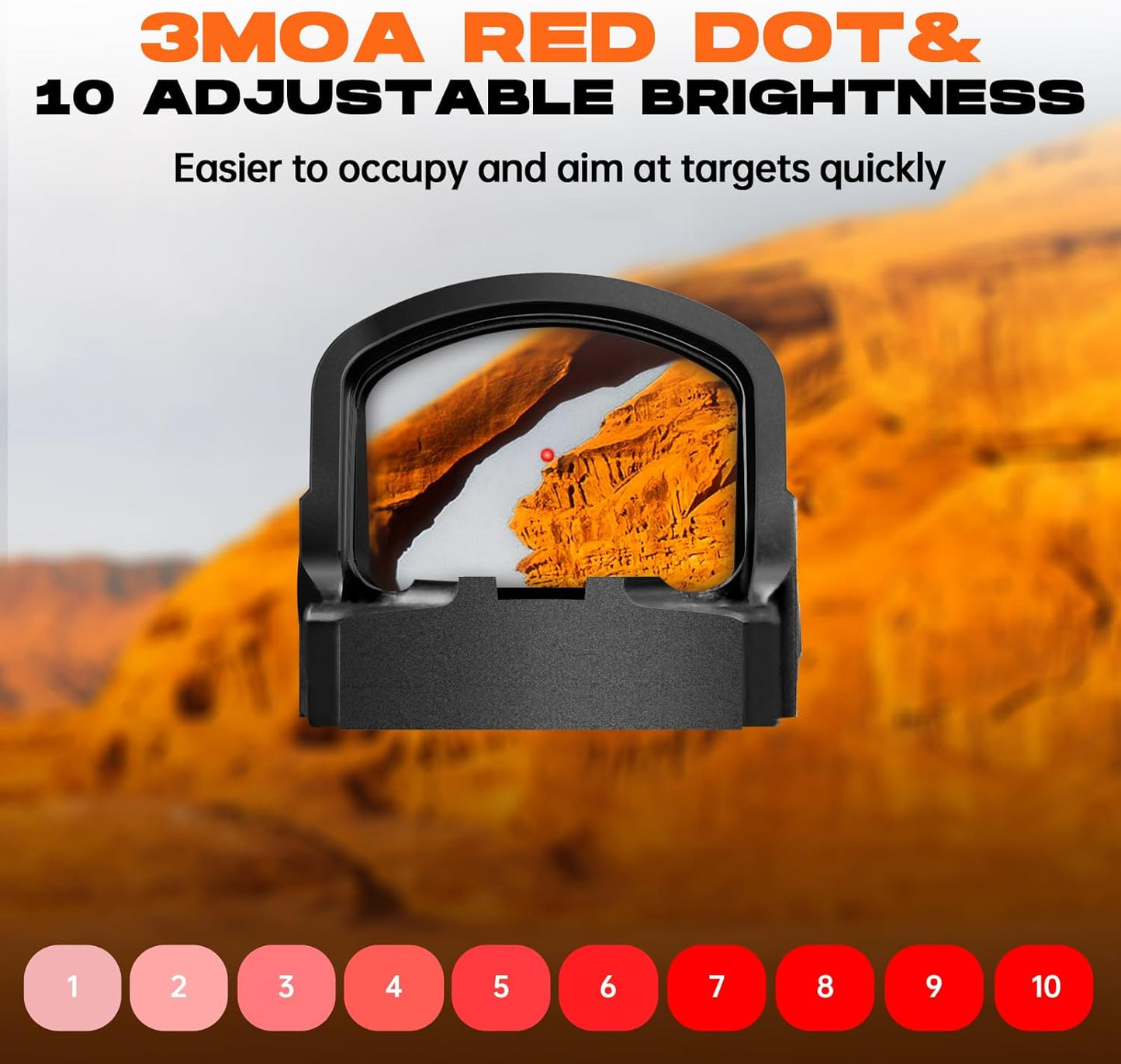 AZV PCO Mini Reflex Red Dot Sight