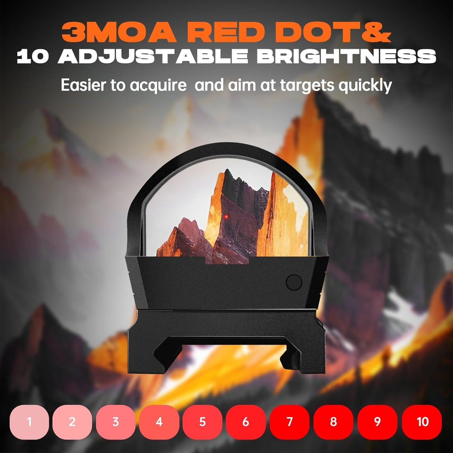 AZV PCO with Base Reflex Red Dot Sight