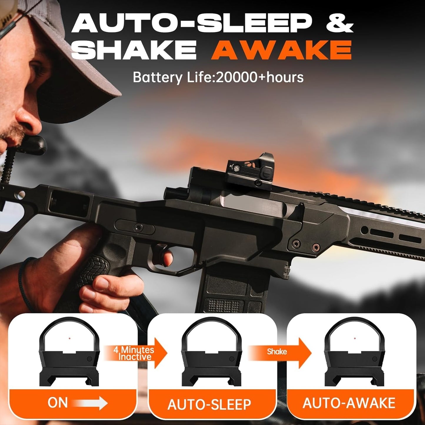 AZV PCO with Base Reflex Red Dot Sight